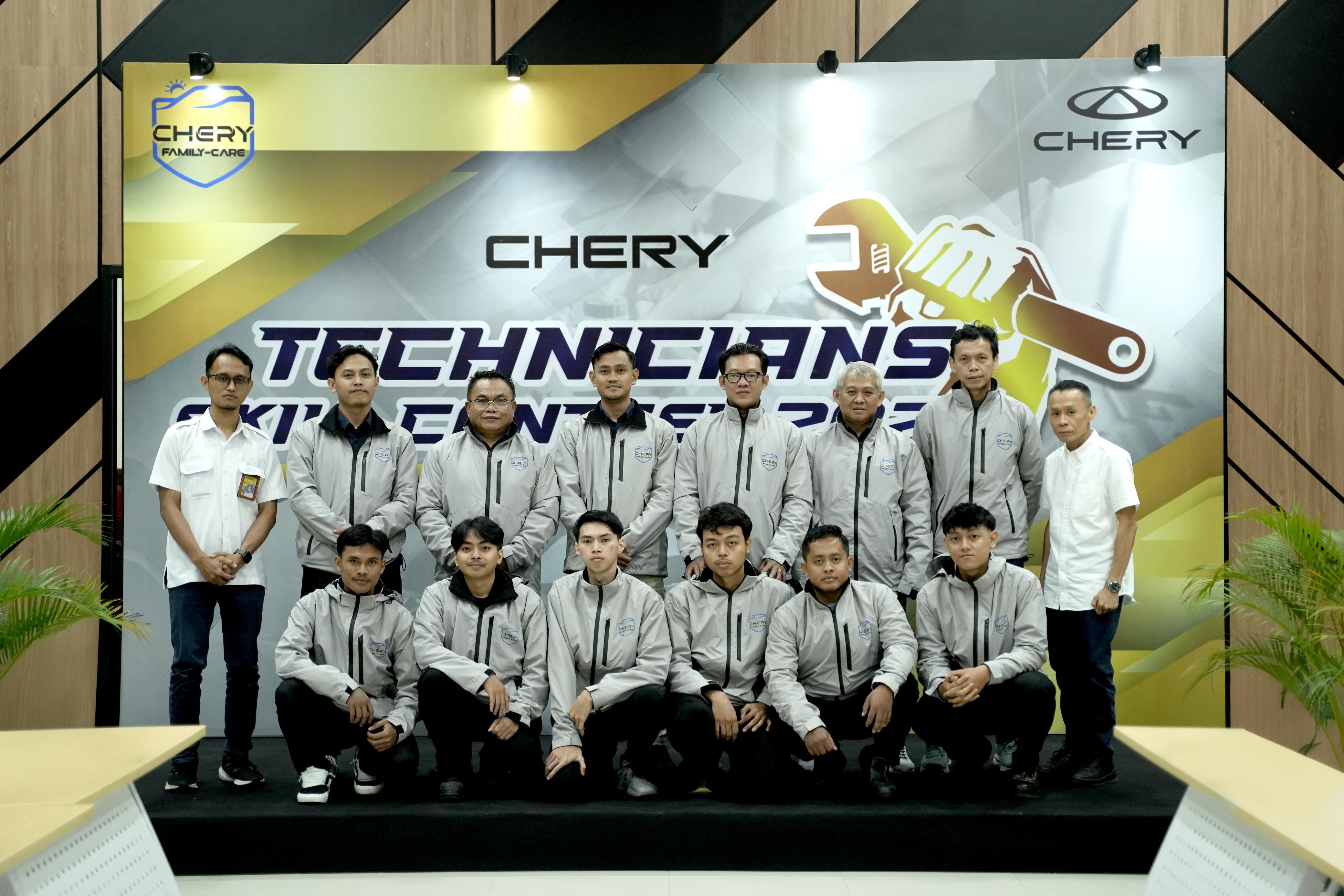 Komitmen Chery terhadap Kualitas Pelayanan Purna Jual dengan Mewujudkan Kompetisi kemampuan Teknisi Dealer Bertajuk "Chery Technician Skill Contest 2025"